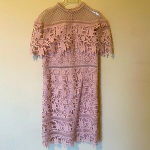 Chi Chi London dress size 10 US/14 UK Dusty pink mother of the bride